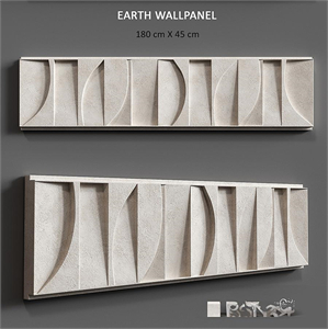 Relief Earth Wallpanel